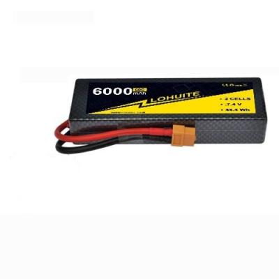 Chine 2s 7.4v 6000mah 60C Lipo Battery The Perfect Combination Of Power And Durability à vendre