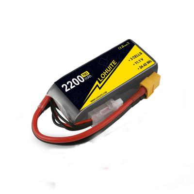 China 11.1V 2200mAh 3S 70C LiPo Battery for RC Helicopter Aircraft Quadcopter Cars Airplane à venda