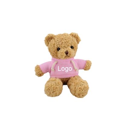 China Plush Customized Doll Logo Bear Toy Children Girlfriend Custom Logo Bear Plush Toy Cute Teddy Bear Stuffed Toy Creative Little Giant Teddy for sale