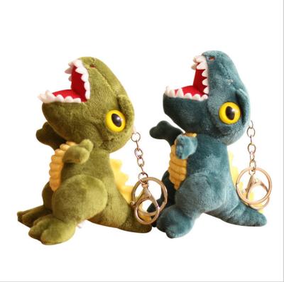 China Plush Simulation Animal Dinosaur Stuffed Plush Key Chain for sale