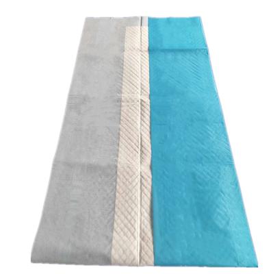 China Medical Disposable Underpad 100*180cm High Absorbent Hospital Large Surgical Bed Cover for sale