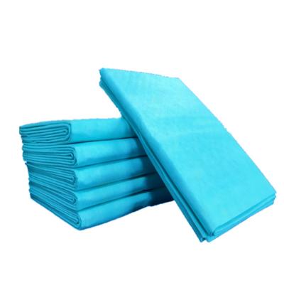 China Hotel / Hospital Non Woven Disposable Bed Sheets Other Medical Consumables Disposable Bed Under Pads for sale