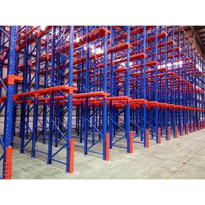 Chine Pitch Adjustable 75mm On Straight Heavy Duty Rack Warehouse Storage Metal Pallet Rack Rack System Warehouse Rack à vendre