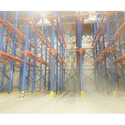 Chine Especially for food industry Guangzhou Maobang drive by rack heavy duty cold room storage warehouse drive by rack system à vendre