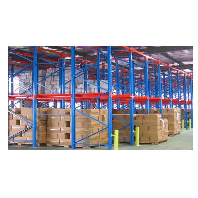 Chine Heavy Duty Warehouse Racking System Warehouse Storage Wireless Multi-Layers Welded Frame Pallet Drive In Rack à vendre