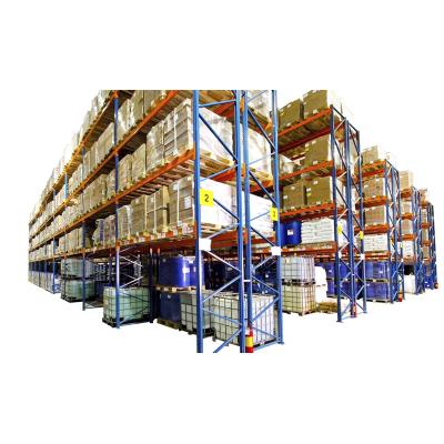 Chine Warehouse Storage Rack Importers Warehouse Heavy Duty Four Tier Pallet Drive Through Rack à vendre