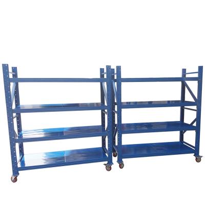 China Industrial Storage Rack Solutions Corrosion Protection Factory Mobile Warehouse Racking Rack System Widespan for sale