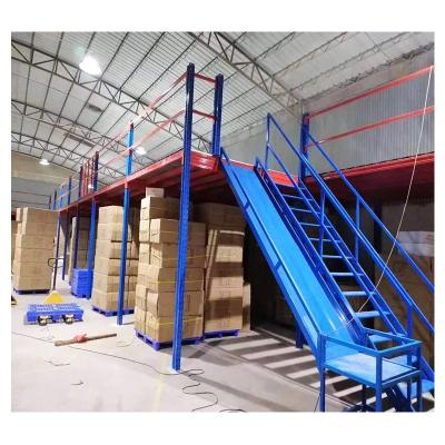 China Heavy Duty Warehouse Racking System Rack System Industrial Esd Protection Mezzanine Warehouse Storage Mezzanines for sale