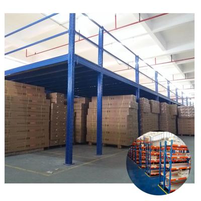 China Corrosion Protection Industrial Steel Mezzanines Racking Multilevel Steel Mezzanine Floor Rack Warehouse Mezzanine Rack en venta