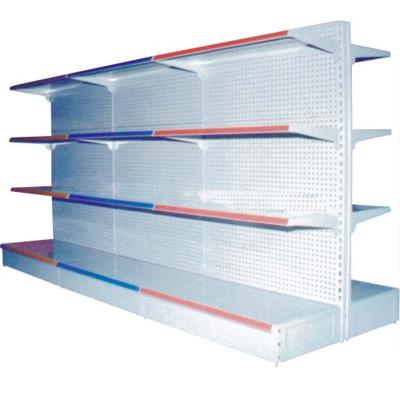 China 2019 Hot Single Sided or Double Sided Double Sided High Quality Supermarket Shelves Dimensions for sale