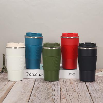 China Viable Wholesales 380ml, 510ml Travel Coffee Mug 304 Stainless Steel Vacuum Double Insulated With Lid For Drinking Water Sublimation Bl for sale