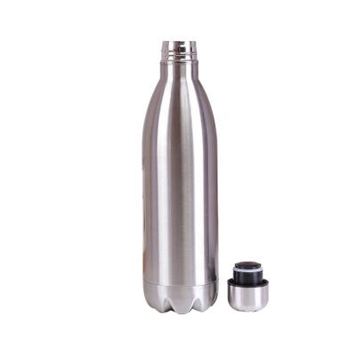 China Business 750ML Tumblers Stainless Steel Vacuum Insulated Water Bottle Stainless Steel Cola Shape Travel Double Walled Water Bottle for sale