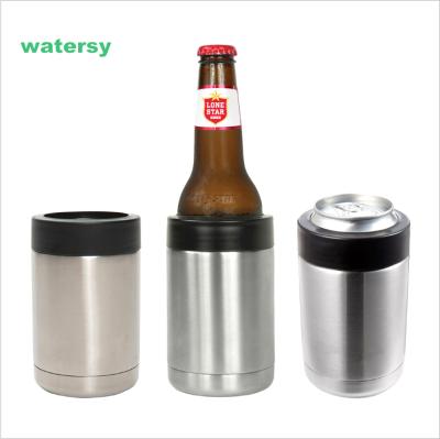 China New Style Sustainable Water Wine Box 304 Stainless Steel 12oz Double Wall Cooler Keeping Constant Water Temperature for sale