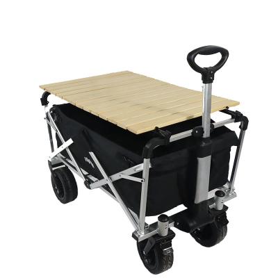 China Folding Trolley Folding Trolley Beach Cart Garden Outdoor Park Cart Picnic Camping Outdoor Service Cart for sale