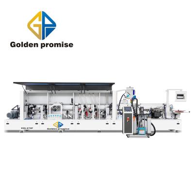 China Building Material Shops Gold Promise Door Edge Bander Machine Woodworking Dark Edging Machine for sale