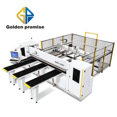 China GP Woodworking Machinery Computer Horizontal Beam CNC Woodworking Panel Saw Computer Horizontal Beam Saw For Wood Panel Cutting for sale