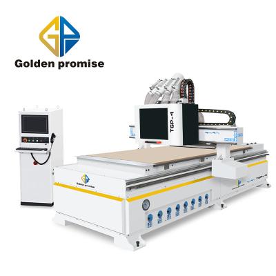 China Wholesale Multifunctional Building Material Stores GP Woodworking Machinery Factory Router Machine 4 Axis Woodworking Carving CNC Router for sale