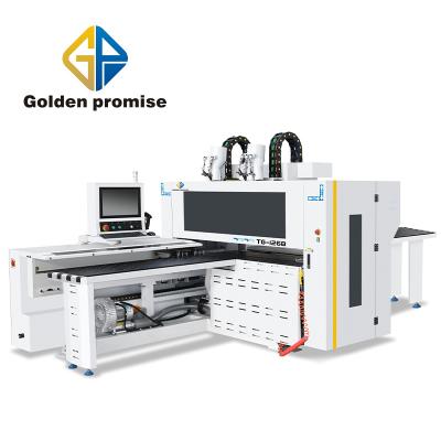 China Machinery Repairs Workshop Customized GP Woodworking Machinery Woodworking Machine Six Sides CNC Automatic Drilling Machine With Double Work Table for sale