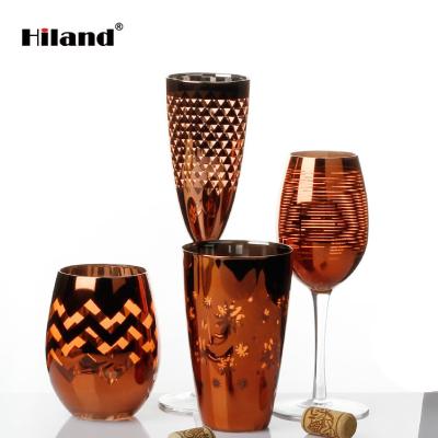 China Can Be Amazon Customized Success Vintage Colored Cheap Wine Glass Goblet Cup Drinking Wine Glass for sale