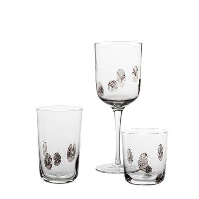 China Can Be New Customized Handmade Hot Sale Customized Glass White Wine Glass Wine-Tumbler Cup Products For Wedding Party And Home Set Drinking for sale