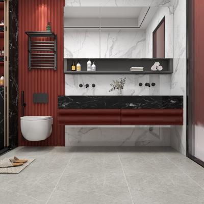 China Rocky Texture Glazed Rustic Matt Rustic Natural Finish Tiles Ceramic Tiles Flooring Gray Marble Matt Tile Lightweight for sale