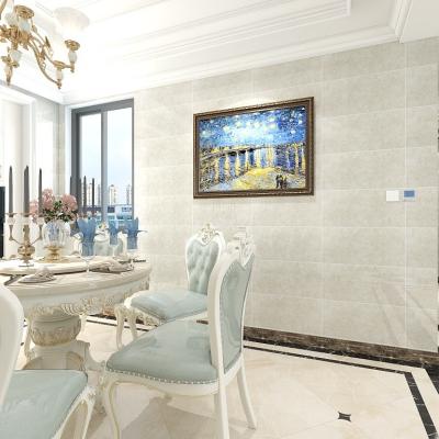 China Waterproof Wholesale Ceramic Wall Tile 60X30 Dining Room Double Loading Polished Tiles for sale