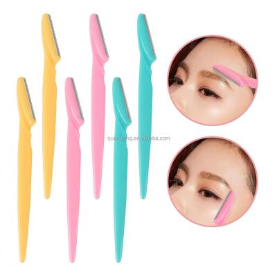 China Fashional Eyebrow Trimmer Private Label Eyebrow Razor Trimmer With Cover For Women Makeup Face Care Tools for sale