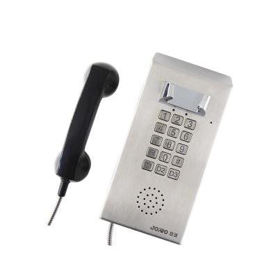 China 304 Stainless Steel Primary Color Full Keypad Outdoor Prison Labor Camp VOIP Waterproof Telephone JWAT906 for sale