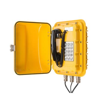 China Chemical Plant|Underground|Highway|Retro Intrinsically Safe Tethered Telephones Outdoor Industrial Explosion Proof for sale