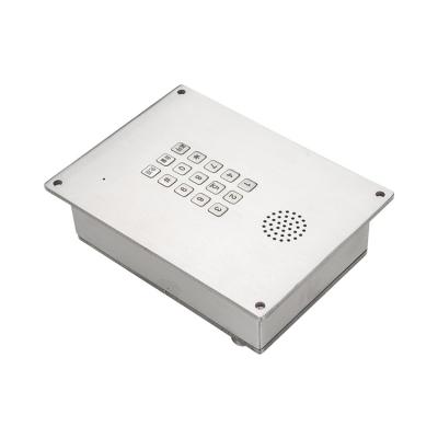 China Joiwo Stainless Steel Full Keypad Explosion Proof Indoor Clean Telephone JWBT812 JWBT812 for sale