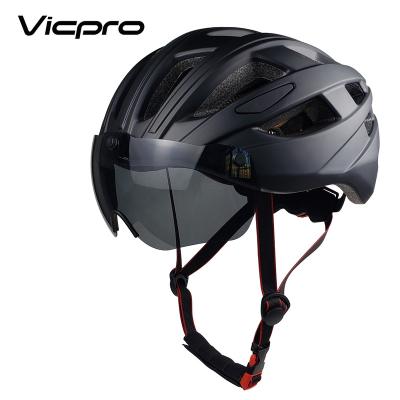 China Bicycle Cycling Helmet CPSC Approved Helmets For Cycling Electric Scooter Outdoor Sports Safety , Helmet With Magnetic Sunglasses for sale