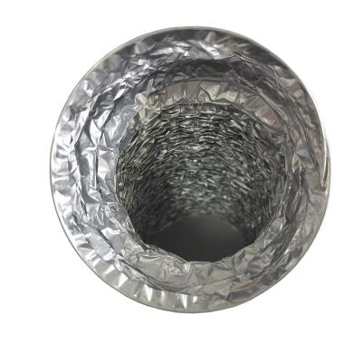 China Modern Manufacturer High Quality Aluminum Foil Flexible Retractable Air Conditioning Duct Hose for sale