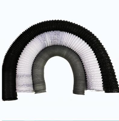 China Traditional Corrosion Resistant Flexible Fan Duct 8 Inch 6 Inch PVC Flexible Duct Pipe for sale