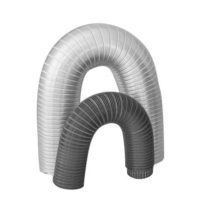 China Traditional Air Solution Aluminum Flexible Semi Rigid Air Duct 3m Hose for sale