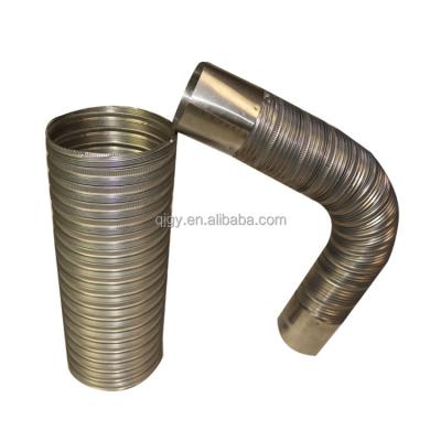 China Modern Semi-Rigid Flexible Stainless Steel Duct for sale