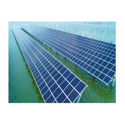 China Easy Install Galvanized Lightweight Solar Fish Farm Fishing Rack System For Project for sale