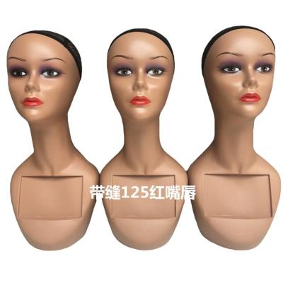 China Other female girl mannequin head maniquies women dress form wig ghost women dress form wig head ghost mannequin for sale