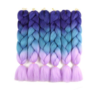 China Synthetic Hair Hair Extensions Weave Human Tape In Braiding Bundle Premium Hair Clip Ins 4c Synthetic Braid Hair Extension for sale