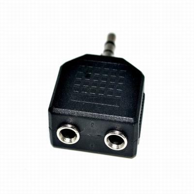 China audio & 3.5mm Splitter Stereo Video-Audio Male to 2 Female Audio Connector for sale