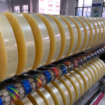 China bopp adhesive tape rewinding slitting machine for sealing tape for sale