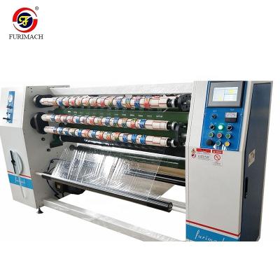 China BSP-L BOPP packaging tape making machine opp tape slitting rewinding machine for sale