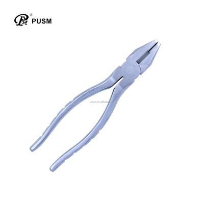 China PUSM Hospital Reusable Qualified Clinical Surgical High Wire Head Flat Clipper Forceps 063240-4 for sale