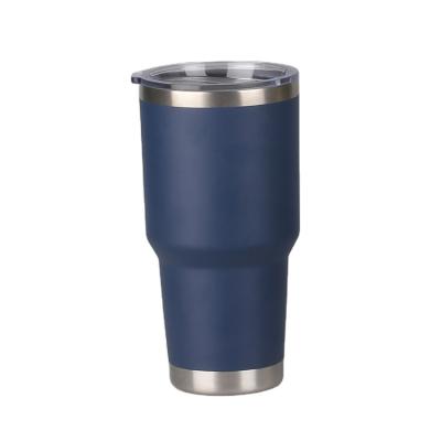 China Custom Double Wall Travel Car Tumbler AilinGalaxy Custom Stainless Steel With Straw Lid for sale