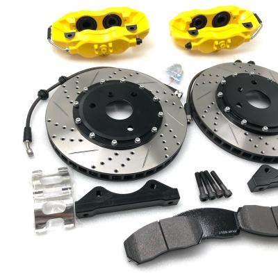 China Front Wheel Jekit car full set 9200 brake kit with 330x28mm rotor fit for abarth 500 front rim17 for sale