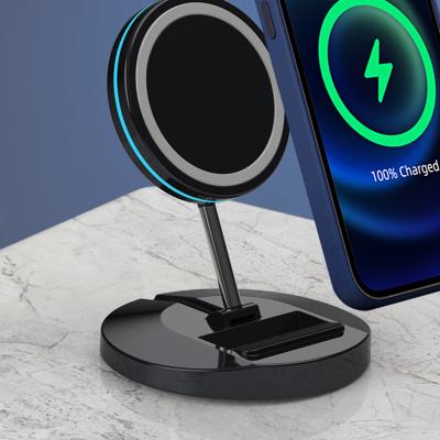 China Molde 15W QI Smart Phone 15w Fast Charging Wireless Charger Mobile Phone/Smartwatch Phone Holder Private Magnetic Universal Wireless Charger for sale