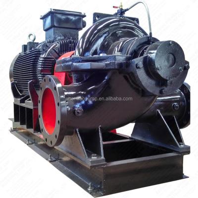 China SBS250-480E Water Motor Driven Axially Split Case Double Suction Centrifugal Pump for sale