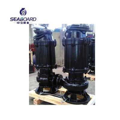 China 100m3/h electric submersible sewage pump standard or non-standard submersible for sale