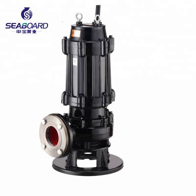 China Commercial Buildings Type WQ 80WQ50-25-7.5 Series Submersible Sewage Pump for sale