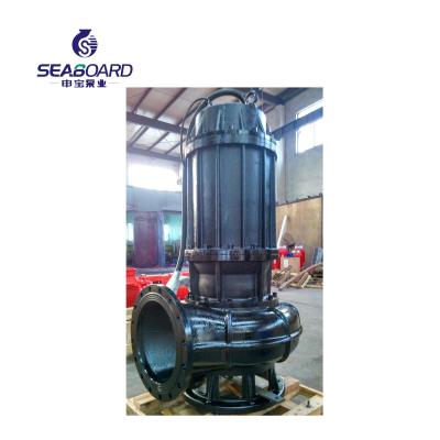 China WQ 65WQ20-8-1.1 Series Non-Clog Submersible Type Automotive Industry 1inch 2inch 1.1KW Sewage Pump for sale