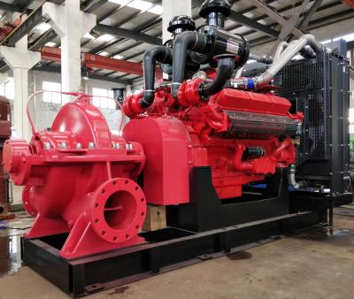 China Commercial Buildings Large Volume Diesel Water Pump Used As Industrial Water Pump for sale